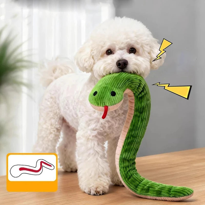CoilPlay Plush Snake Kicker Toy