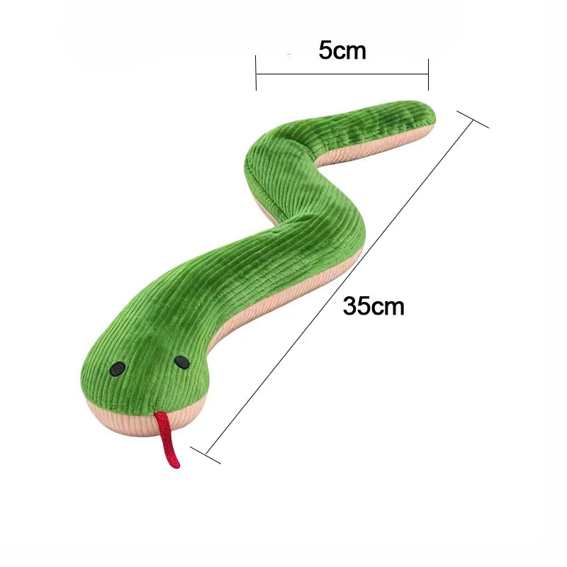CoilPlay Plush Snake Kicker Toy