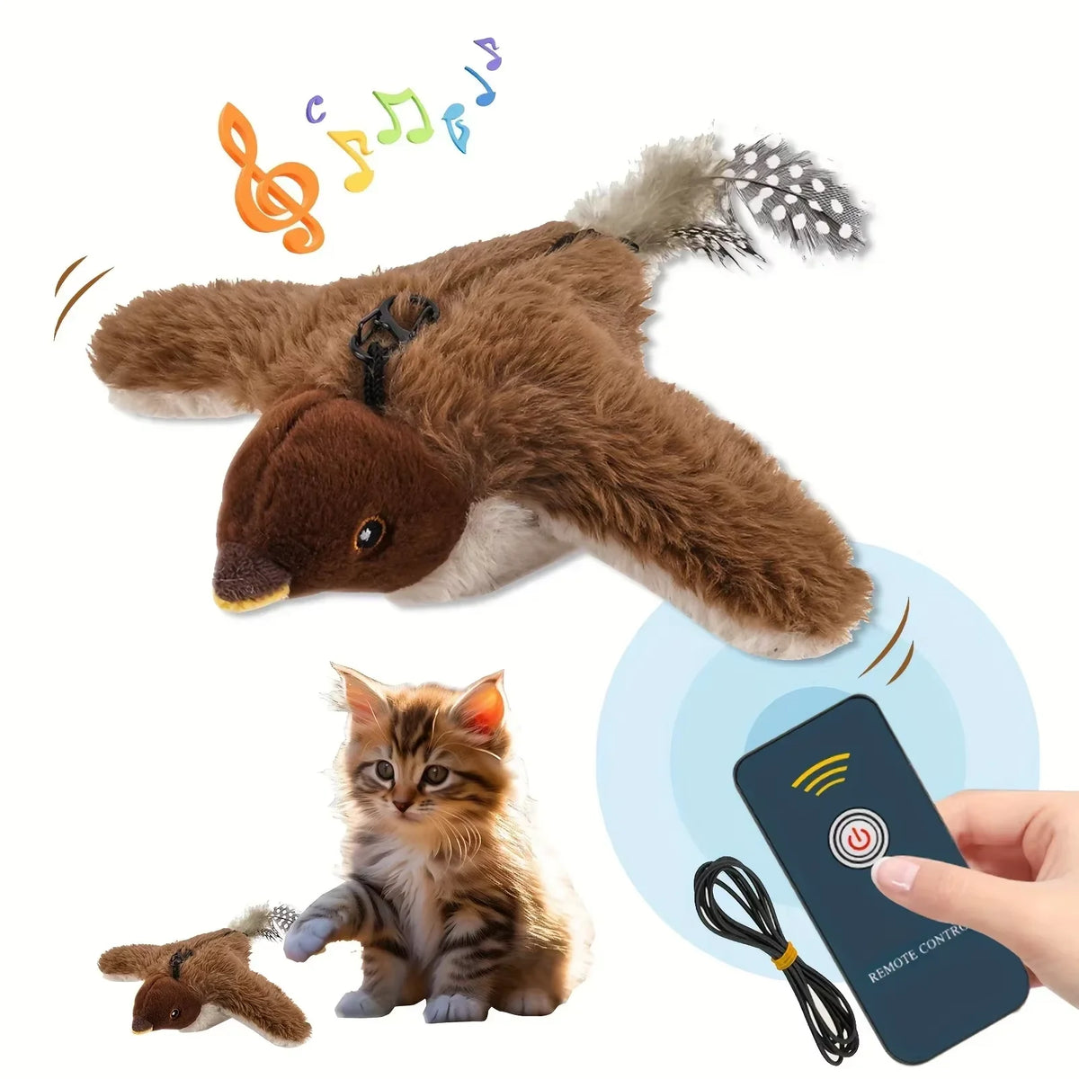 FlutterBird Rechargeable Cat Toy
