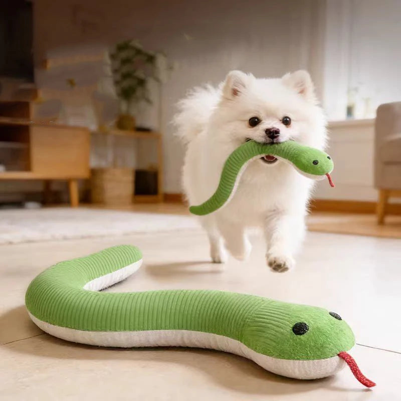 CoilPlay Plush Snake Kicker Toy